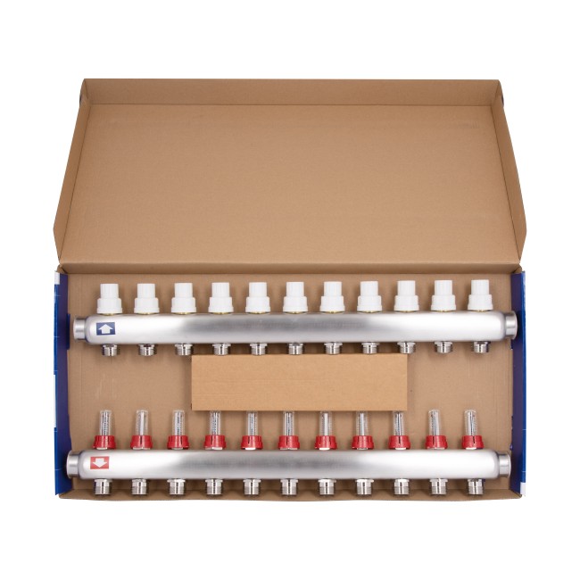 Коллектор с расходомерами Thermo Alliance Standart 1" 11 выходов SD00411