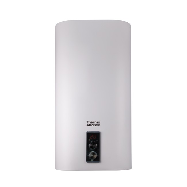 Водонагреватель электрический Thermo Alliance 50 л плоский вертикальный, мокрый ТЭН 2 кВт (0,8+1,2) DT50V20G(PD)/2