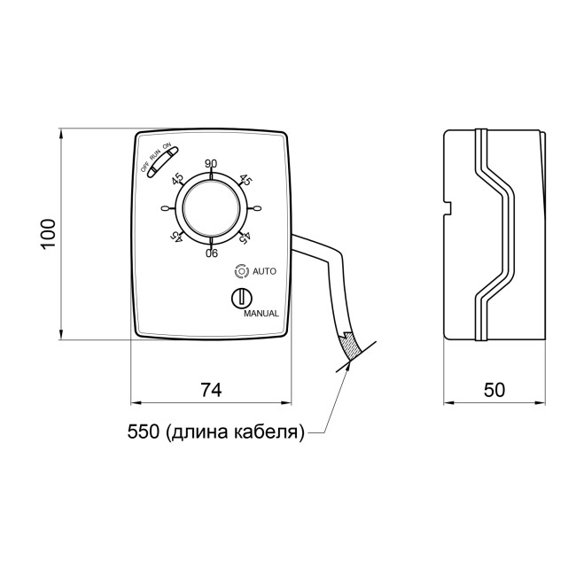 Сервомотор Thermo Alliance Standart для триходового клапана SF394
