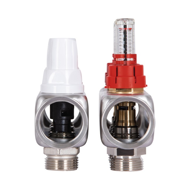 Коллектор с расходомерами (нерж.) 1"х3 Icma № К073