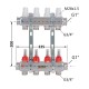 Коллектор с расходомерами (нерж.) 1"х4 Icma № К073