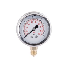 Манометр із гліцерином Thermo Alliancе Forte 6 бар, 1/4"З, нижнє підключення TAF170G6B