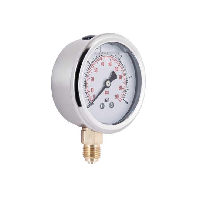 Манометр із гліцерином Thermo Alliancе Forte 6 бар, 1/4"З, нижнє підключення TAF170G6B