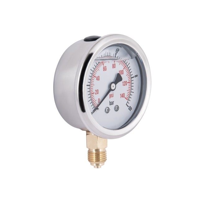 Манометр із гліцерином Thermo Alliancе Forte 10 бар, 1/4"З, нижнє підключення TAF170G10B