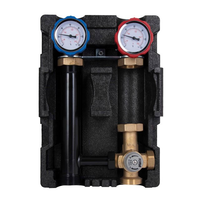 Насосная группа Icma №R004 1 1/2"x1" подключение слева, без насоса 93R004AFS5505SC