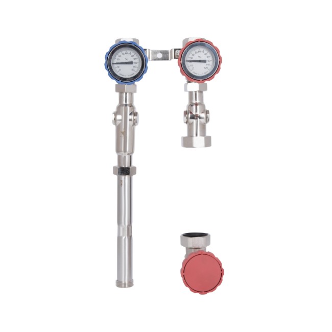 Насосная группа Forte Quick System прямая линия 1" (без насоса) правое подк., нерж. сталь SUS304 TAF-QSPGR1 Thermo Alliance