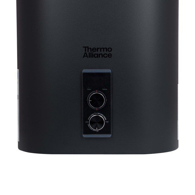 Водонагреватель электрический Thermo Alliance 80 л Black,плоский вертикальный, мокрый ТЭН 2 кВт (0,8+1,2) DT80V20G(PD)/2В