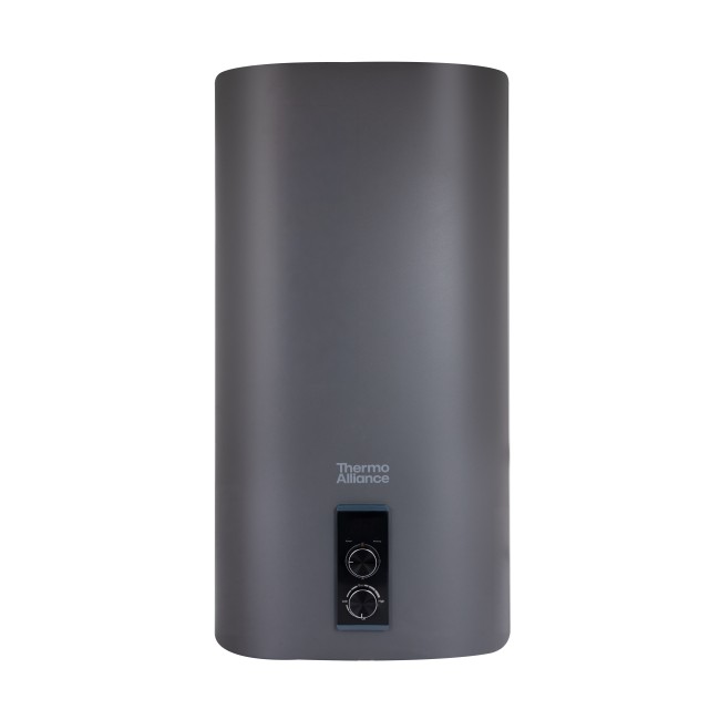 Водонагреватель электрический Thermo Alliance 80 л Grey,плоский вертикальный, мокрый ТЭН 2 кВт (0,8+1,2) DT80V20G(PD)/2G
