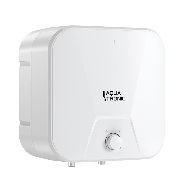 Водонагреватель электрический Aquatronic 15 л над мойкой вертикальный, мокрый ТЭН 1,5 кВт Сompact WO1515 C2M