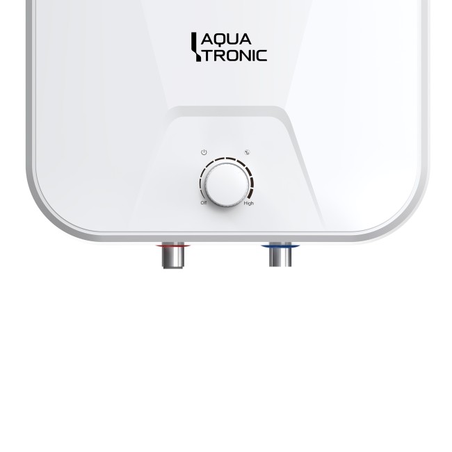 Водонагреватель электрический Aquatronic 10 л над мойкой вертикальный, мокрый ТЭН 1,5 кВт Сompact WO1015 C2M