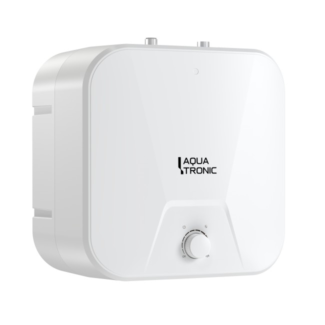 Водонагреватель электрический Aquatronic 10 л под мойку вертикальный, мокрый ТЭН 1,5 кВт Сompact WU1015 C2M
