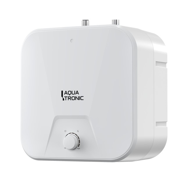 Водонагреватель электрический Aquatronic 10 л под мойку вертикальный, мокрый ТЭН 1,5 кВт Сompact WU1015 C2M