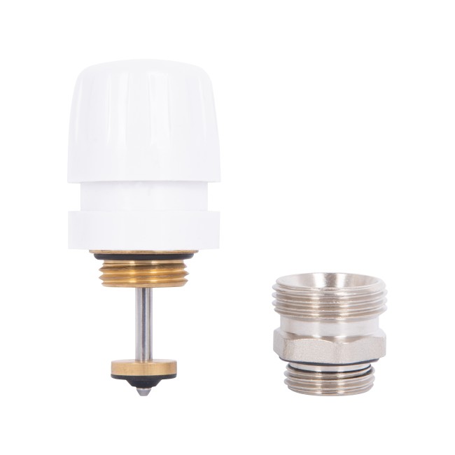 Кран термостатический для коллектора латунного Thermo Alliance Standart 1/2"х3/4" SF012