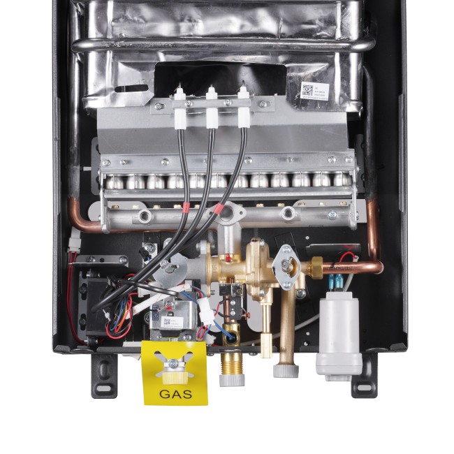 Колонка газовая дымоходная Thermo Alliance JSD20-10CR BLACK 10 л