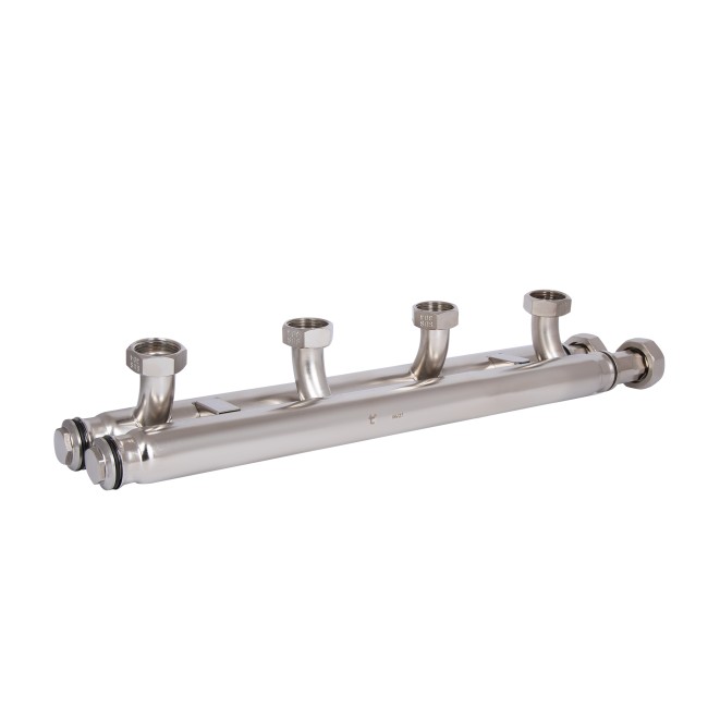 Коллектор распределительный Thermo Alliance Forte Quick System для 2 насосных групп 1 1/4"x1, нерж. сталь SUS 304 TAF-QSK2