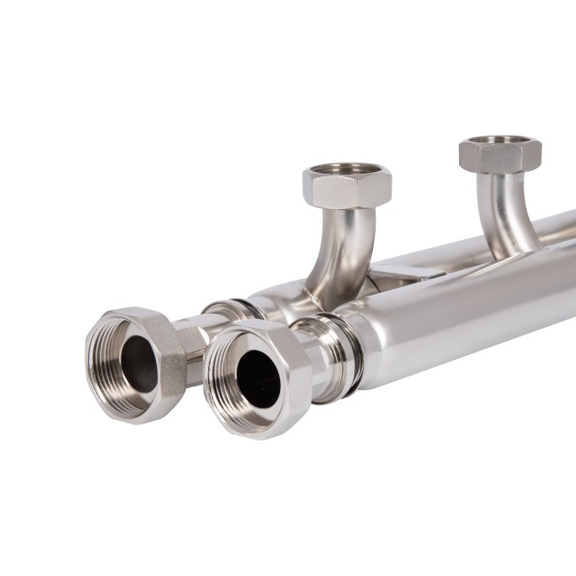 Коллектор распределительный Thermo Alliance Forte Quick System для 2 насосных групп 1 1/4"x1, нерж. сталь SUS 304 TAF-QSK2