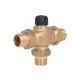 Кран трехходовой распределительный без термоголовки Thermo Alliance Forte (M30x1,5; 30-70°С) 1" (11/4") TAF362W2532