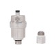 Воздухоотводчик Thermo Alliance Forte 1/2"Н латунный, никел., c клапаном TAF28015