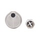 Воздухоотводчик Thermo Alliance Forte 1/2"Н латунный, никел., c клапаном TAF28015