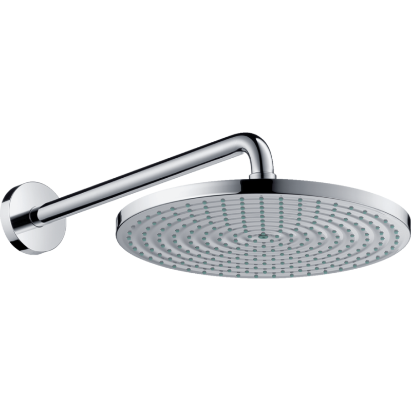 Верхній душ hansgrohe Raindance S 1jet EcoSmart з кронштейном 26601000 хром