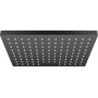 Верхній душ hansgrohe Vernis Shape Overhead shower 230 1jet EcoSmart 26283670 чорний матовий