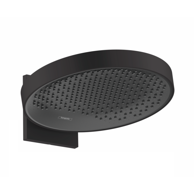 Верхний душ hansgrohe Rainfinity 360 1jet с настенным соединителем 26230670 черный матовый