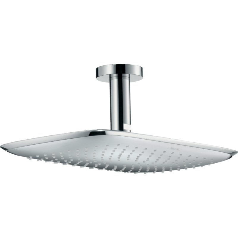 Верхній душ hansgrohe PuraVida 1jet EcoSmart зі стельовим кріпленням 26603000 хром