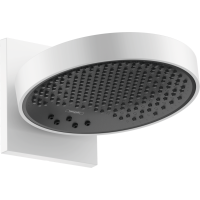 Верхний душ hansgrohe Rainfinity 250 3jet с настенным соединителем 26232700 матовый белый