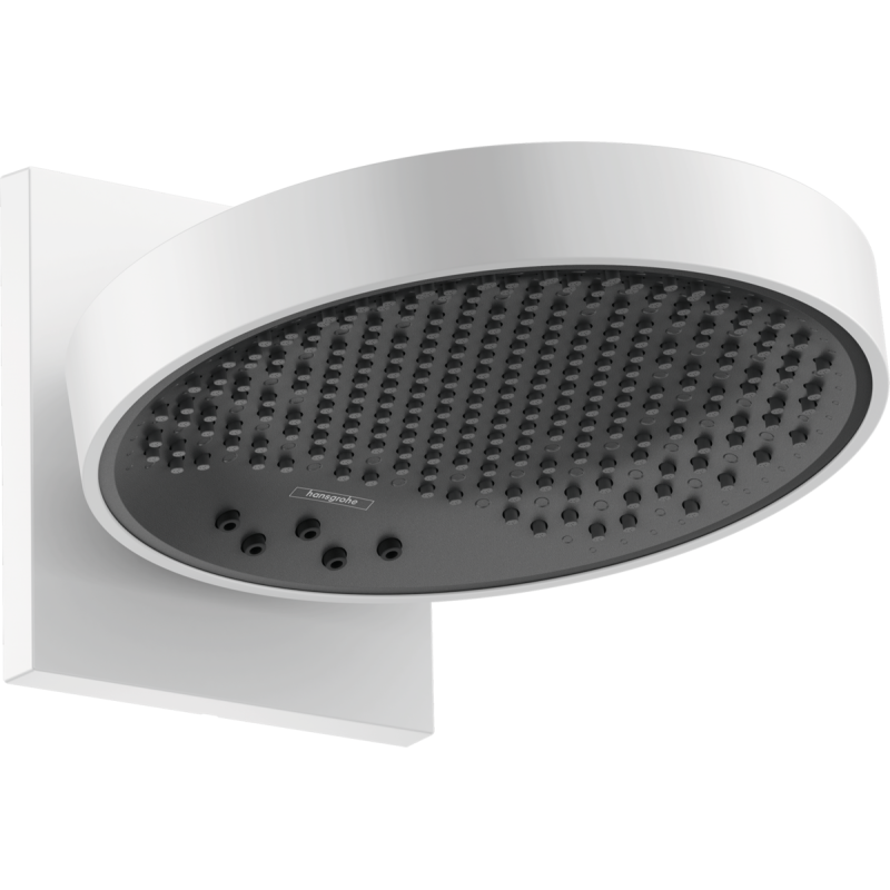 Верхній душ hansgrohe Rainfinity 250 3jet з настінним зʼєднувачем 26232700 матовий бiлий