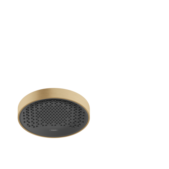 Верхний душ hansgrohe Rainfinity 250 1jet 26228140 бронза матовый