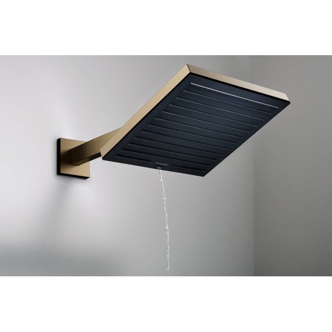 Верхній душ hansgrohe Pulsify E 260 1jet EcoSmart 24331140 бронза