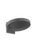 Верхній душ hansgrohe Rainfinity 360 1jet з настінним з'єднувачем 26230340 чорний матовий хром