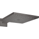Верхній душ hansgrohe Raindance E 300 1jet з душовим кронштейном, матовий чорний хром 26238340