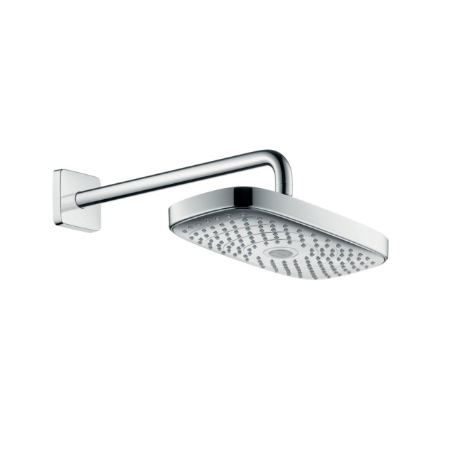 Верхній душ hansgrohe Raindance Select E 300 2jet, хром 27385000