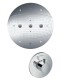 Верхній душ hansgrohe Raindance Rainmaker Air 3jet 600 з підсвіткою, хром 28404000