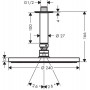 Верхній душ hansgrohe Raindance S 240 1jet P стельовий, хром 27620000