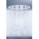 Верхній душ hansgrohe Raindance Rainmaker Air 3jet 600 з підсвіткою, хром 28404000