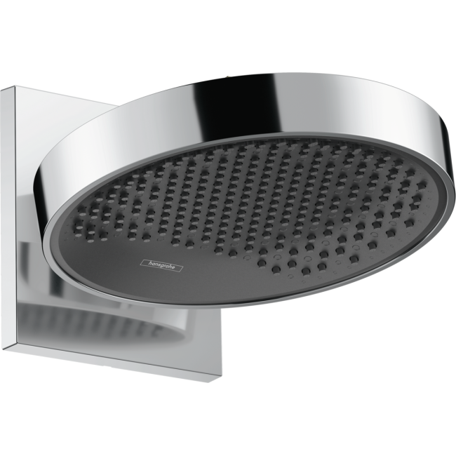 Верхний душ hansgrohe Rainfinity 250 1jet EcoSmart с настенным соединителем 26227000 хром