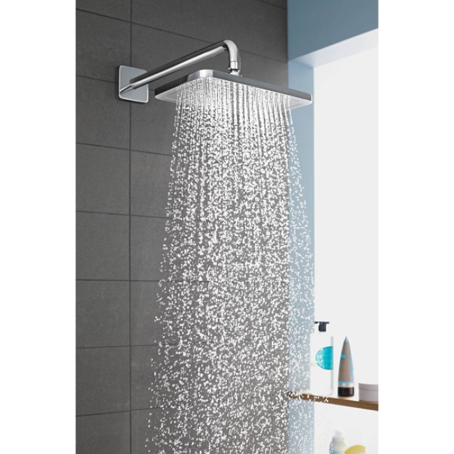 Верхний душ hansgrohe Croma E 280 1jet EcoSmart без кронштейна 26258000 хром