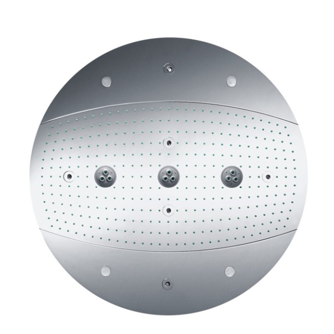 Верхній душ hansgrohe Raindance Rainmaker Air 3jet 600 з підсвіткою, хром 26117000