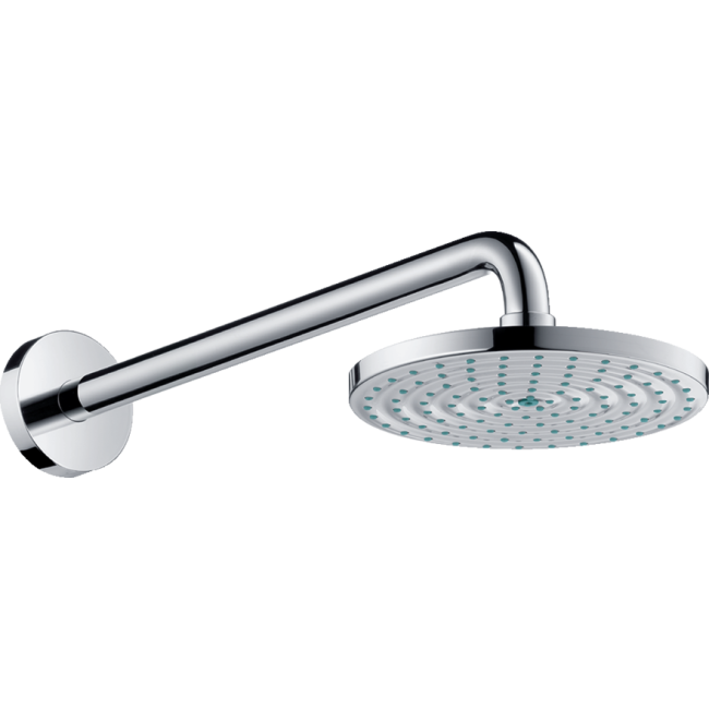 Верхній душ hansgrohe Raindance S 180 1jet EcoSmart з кронштейном для душа 27462000 хром