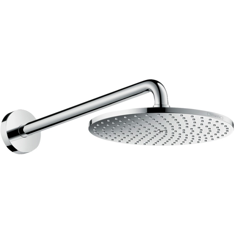 Верхній душ hansgrohe Raindance S 240 1jet P з тримачем 390 мм, хром 27607000