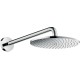 Верхній душ hansgrohe Raindance S 240 1jet P з тримачем 390 мм, хром 27607000