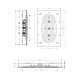 Верхній душ hansgrohe Raindance Rainmaker 680 з підсвіткою, хром 28418000