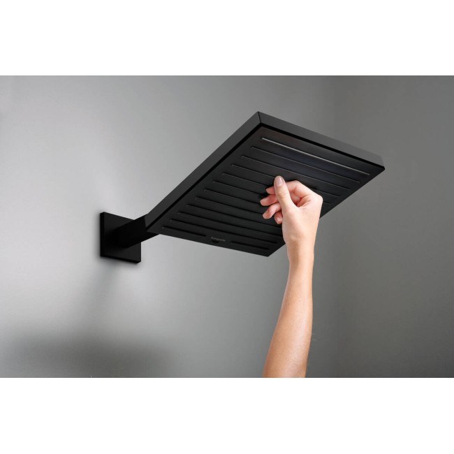 Верхний душ hansgrohe Pulsify E 260 1jet EcoSmart 24331670 черный матовый