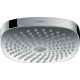 Верхній душ hansgrohe Croma Select E 180, 2jet EcoSmart 26528000 хром