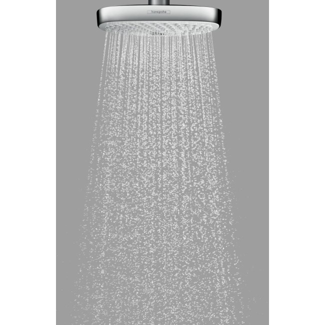 Верхній душ hansgrohe Raindance Select E 300 2jet стельовий, хром 27384000