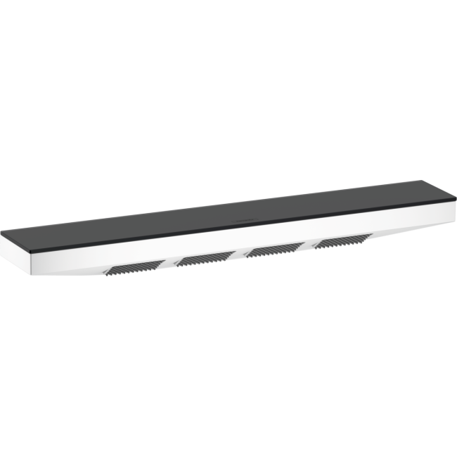 Боковой душ hansgrohe Rainfinity 500 1jet с полкой 26243700 матовый белый