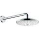 Верхній душ hansgrohe Raindance Select S 240 2jet EcoSmart настінний, білий/хром 26470400