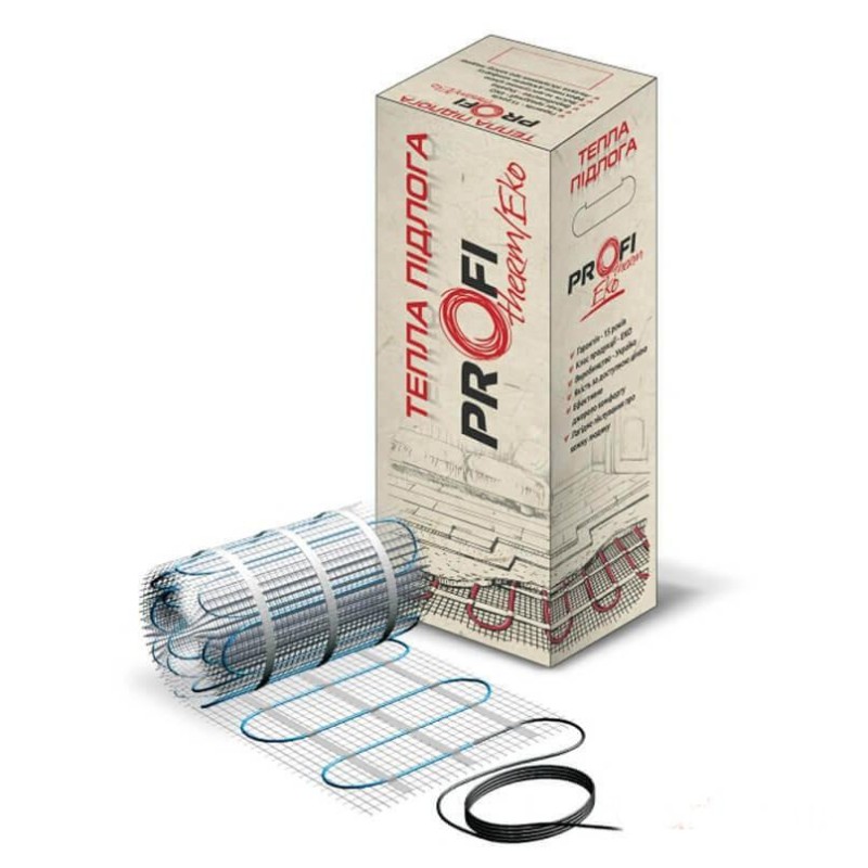 Двухжильный нагревательный мат PROFI THERM Eko mat 2205 Вт 14,0 м2